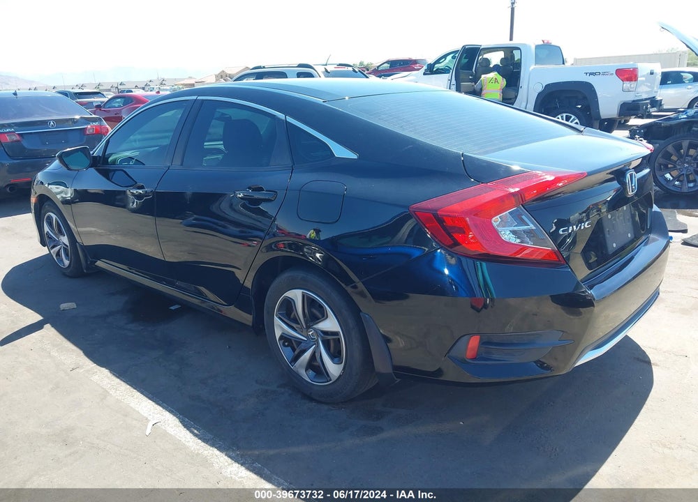 2020 HONDA CIVIC LX VIN: 19XFC2F64LE021468
