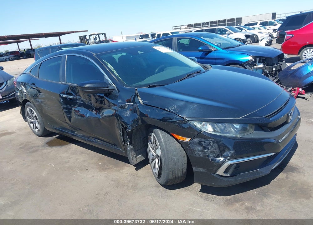 2020 HONDA CIVIC LX VIN: 19XFC2F64LE021468
