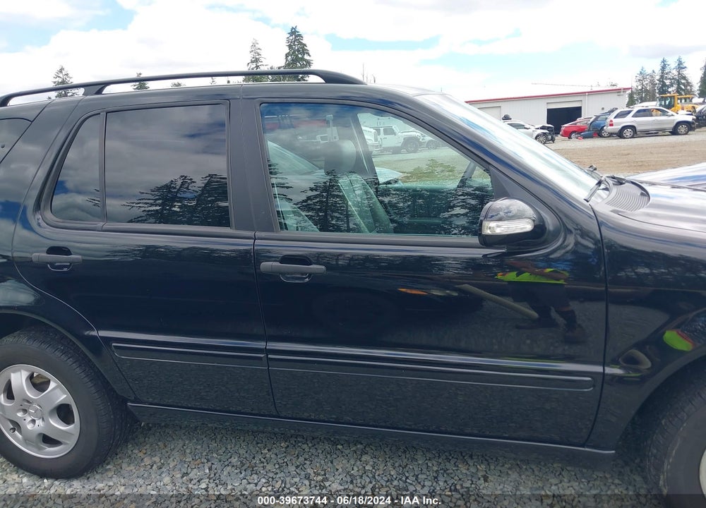 2005 MERCEDES-BENZ ML 350 VIN: 4JGAB57E25A543361