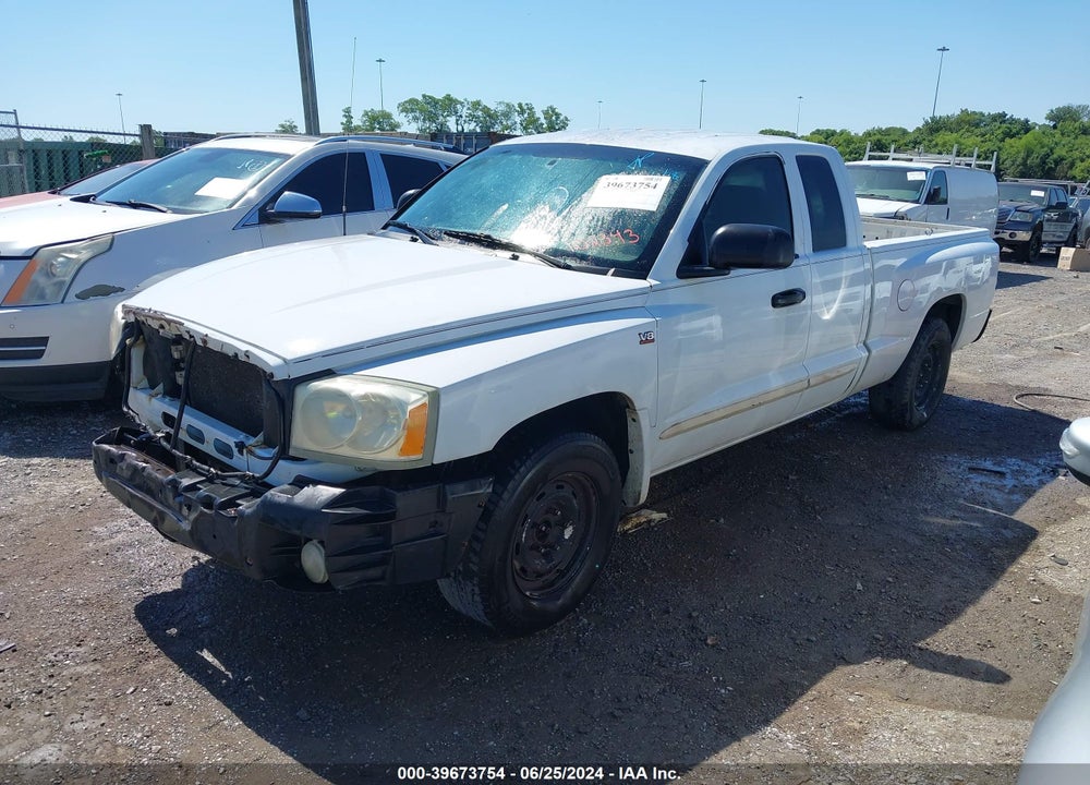 2005 DODGE DAKOTA SLT VIN: 1D7HW42N85S102343
