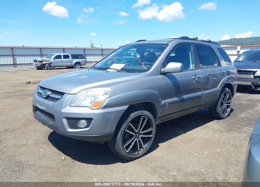2009 KIA SPORTAGE EX V6 VIN: KNDJE723797612576