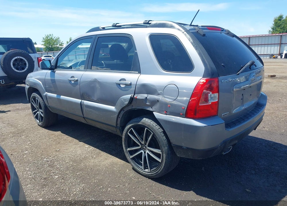 2009 KIA SPORTAGE EX V6 VIN: KNDJE723797612576