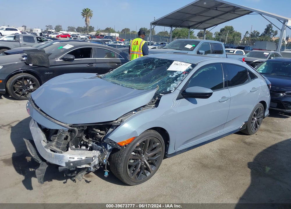 2021 HONDA CIVIC SPORT VIN: SHHFK7H42MU413015