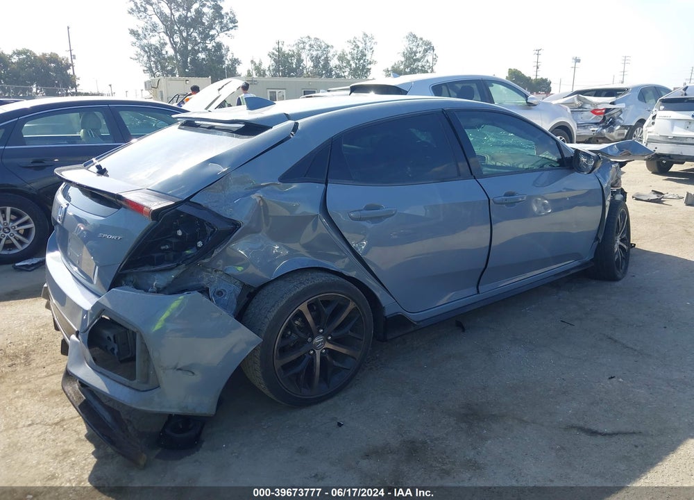 2021 HONDA CIVIC SPORT VIN: SHHFK7H42MU413015