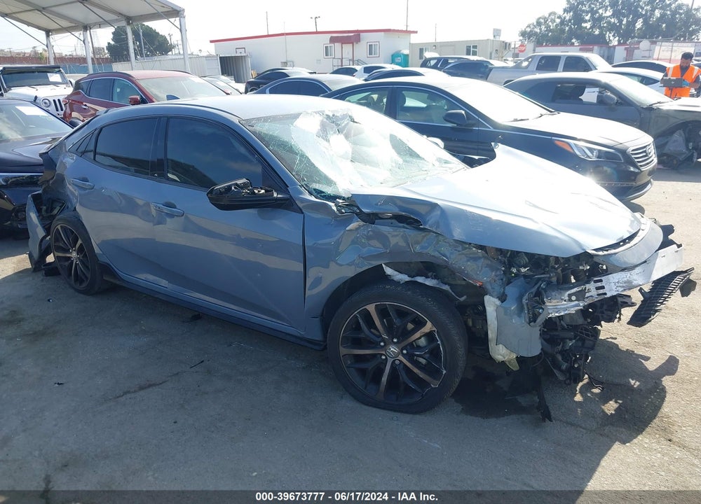 2021 HONDA CIVIC SPORT VIN: SHHFK7H42MU413015