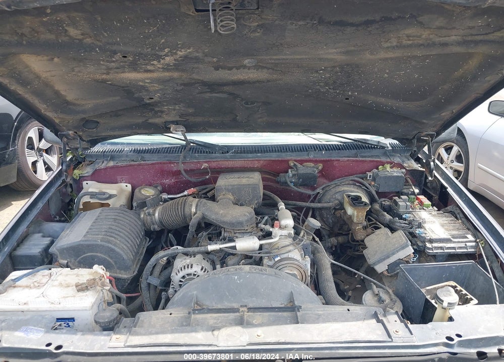 1996 GMC SIERRA C1500 VIN: 1GTEC14MXTZ533439