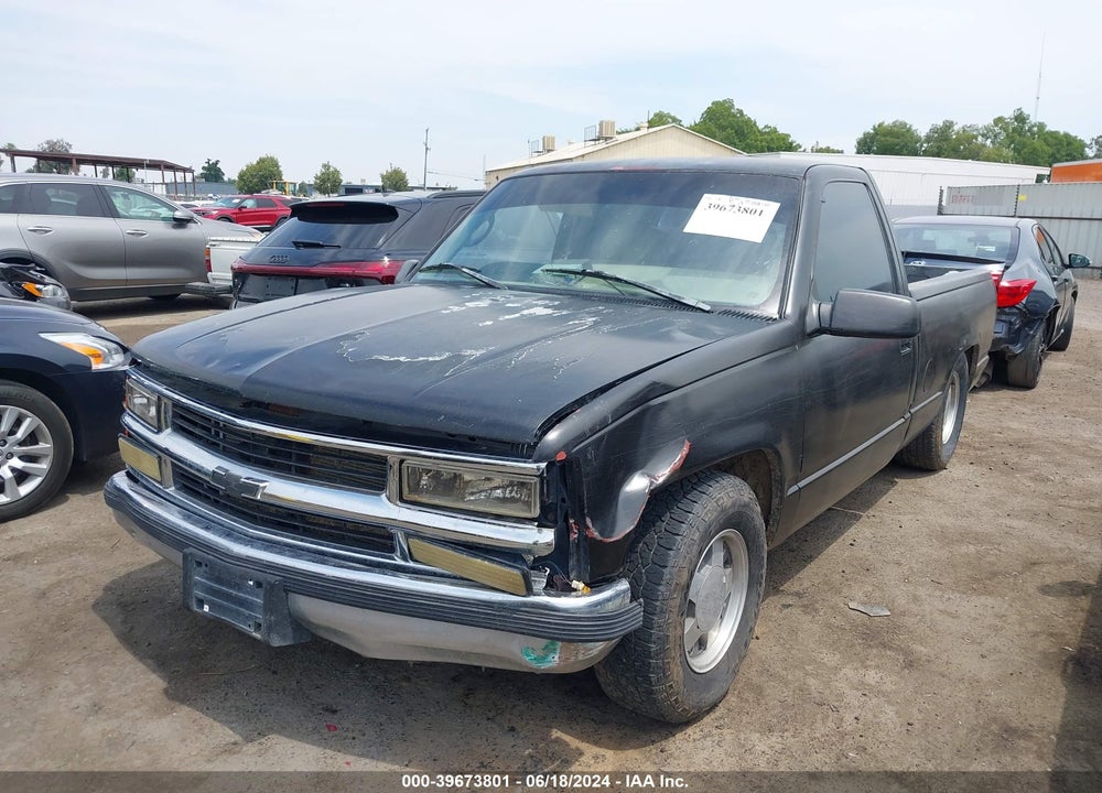 1996 GMC SIERRA C1500 VIN: 1GTEC14MXTZ533439