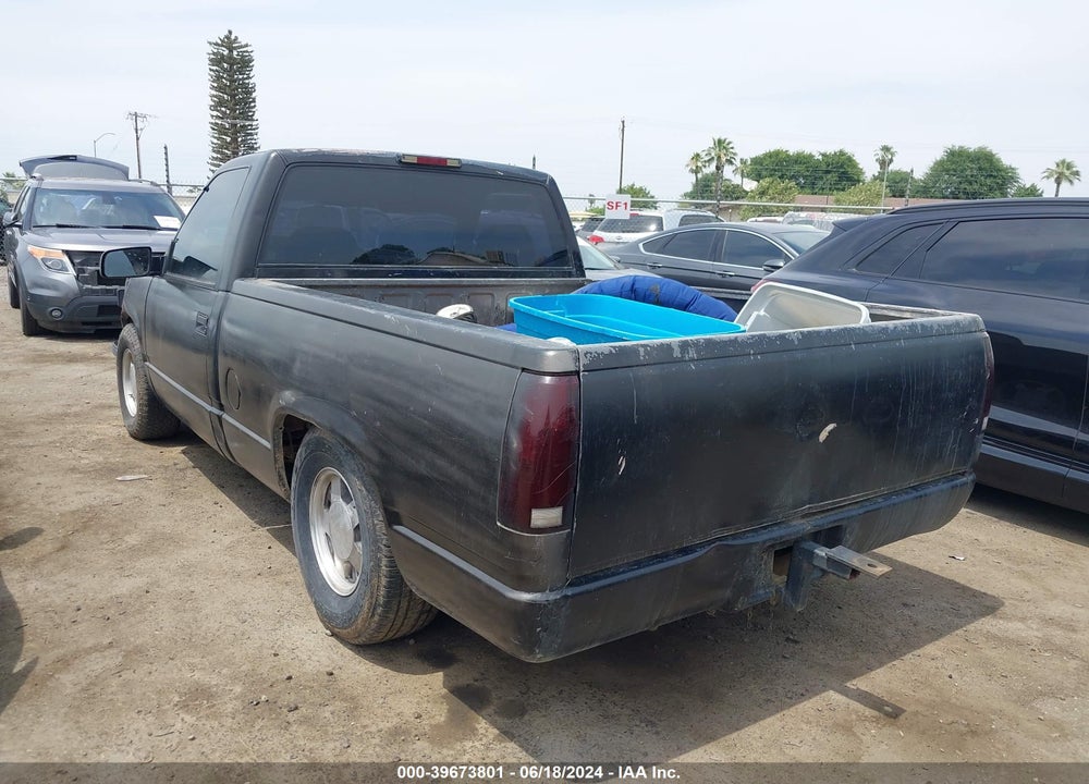 1996 GMC SIERRA C1500 VIN: 1GTEC14MXTZ533439