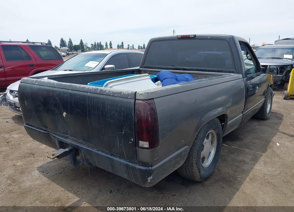 1996 GMC SIERRA C1500 VIN: 1GTEC14MXTZ533439