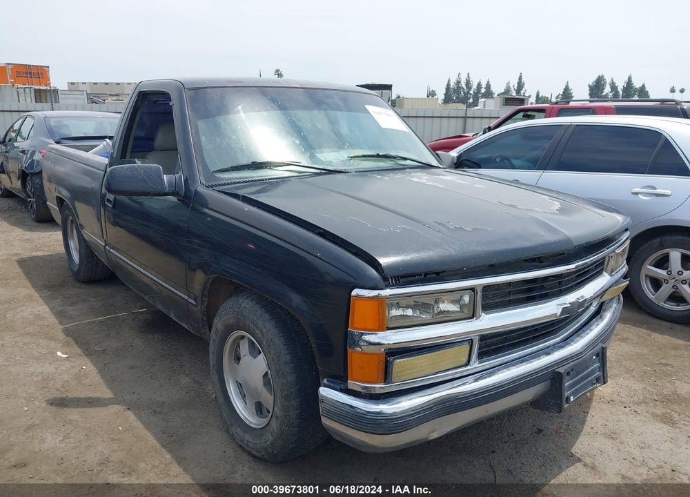 1996 GMC SIERRA C1500 VIN: 1GTEC14MXTZ533439