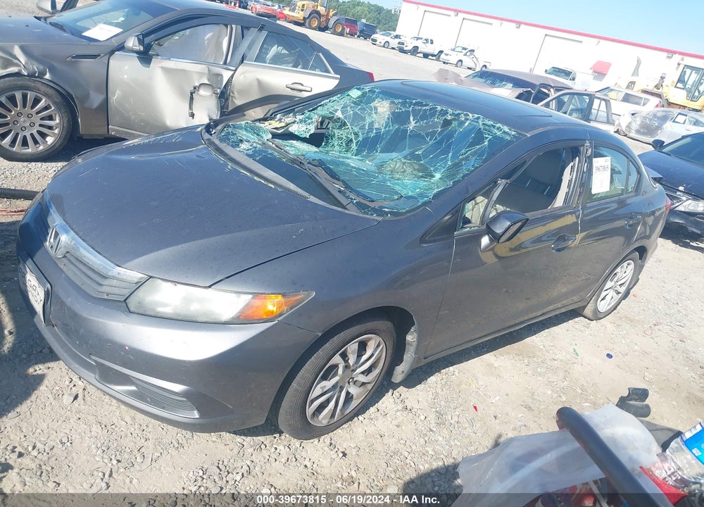 2012 HONDA CIVIC EX-L VIN: 2HGFB2F96CH551816