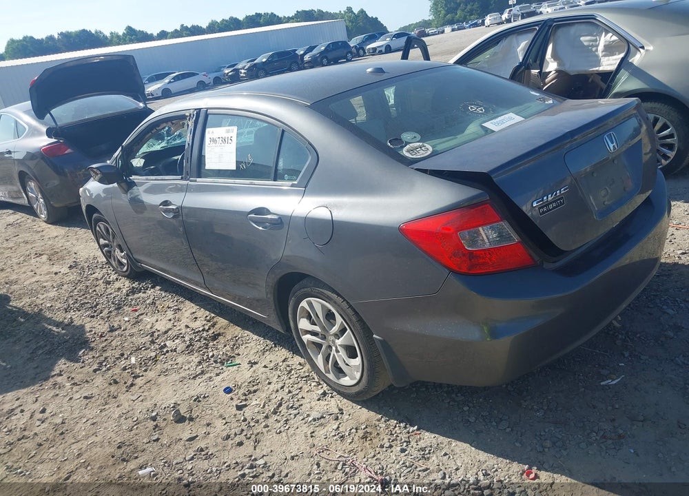 2012 HONDA CIVIC EX-L VIN: 2HGFB2F96CH551816