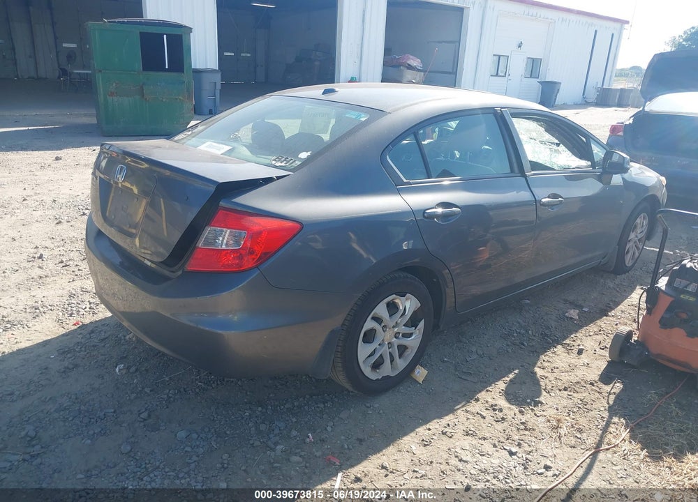 2012 HONDA CIVIC EX-L VIN: 2HGFB2F96CH551816