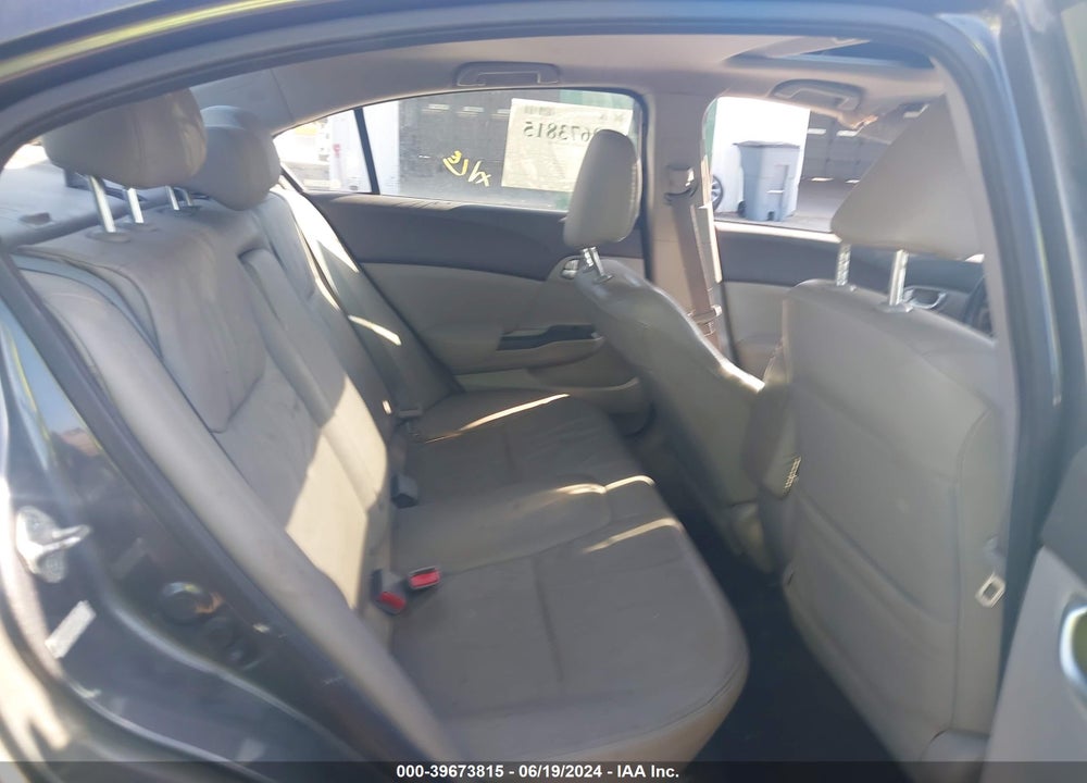 2012 HONDA CIVIC EX-L VIN: 2HGFB2F96CH551816
