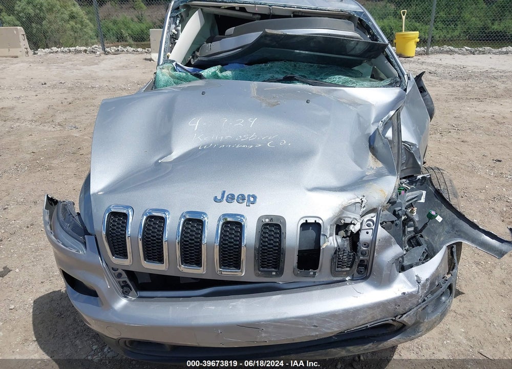2014 JEEP CHEROKEE LATITUDE VIN: 1C4PJLCB4EW265518