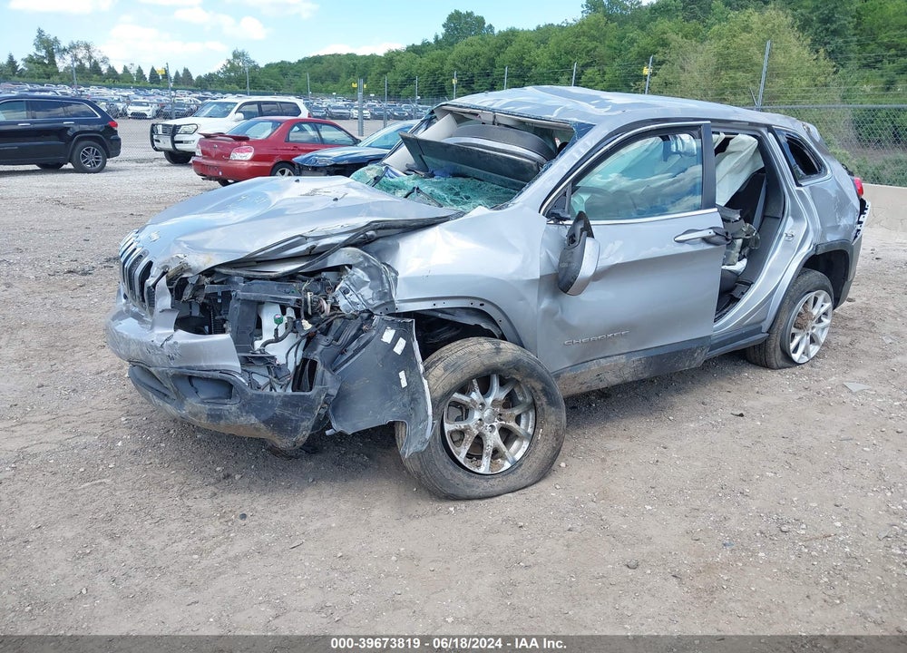 2014 JEEP CHEROKEE LATITUDE VIN: 1C4PJLCB4EW265518
