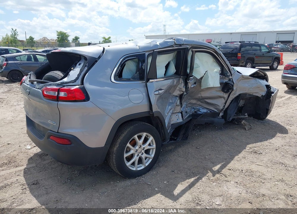 2014 JEEP CHEROKEE LATITUDE VIN: 1C4PJLCB4EW265518