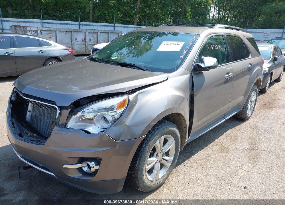 2012 CHEVROLET EQUINOX LTZ VIN: 2GNFLGE56C6229011