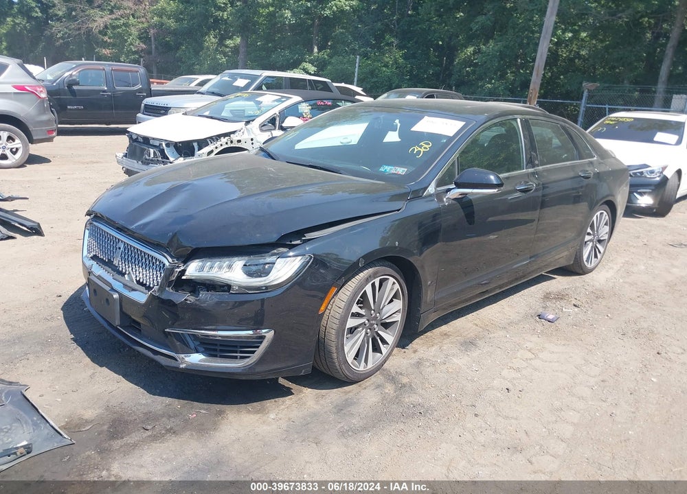 2017 LINCOLN MKZ SELECT VIN: 3LN6L5CC4HR614948