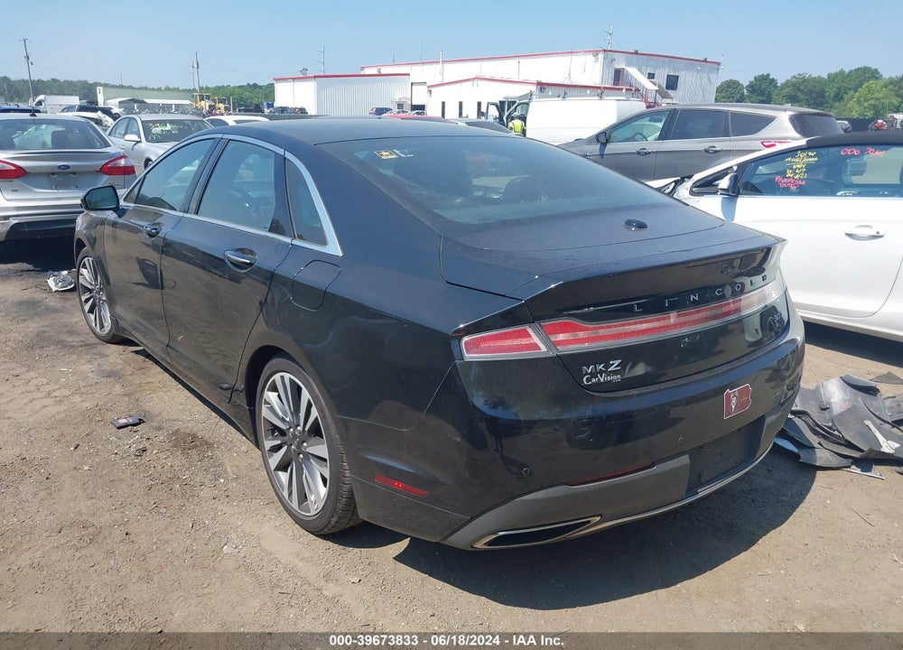 2017 LINCOLN MKZ SELECT VIN: 3LN6L5CC4HR614948