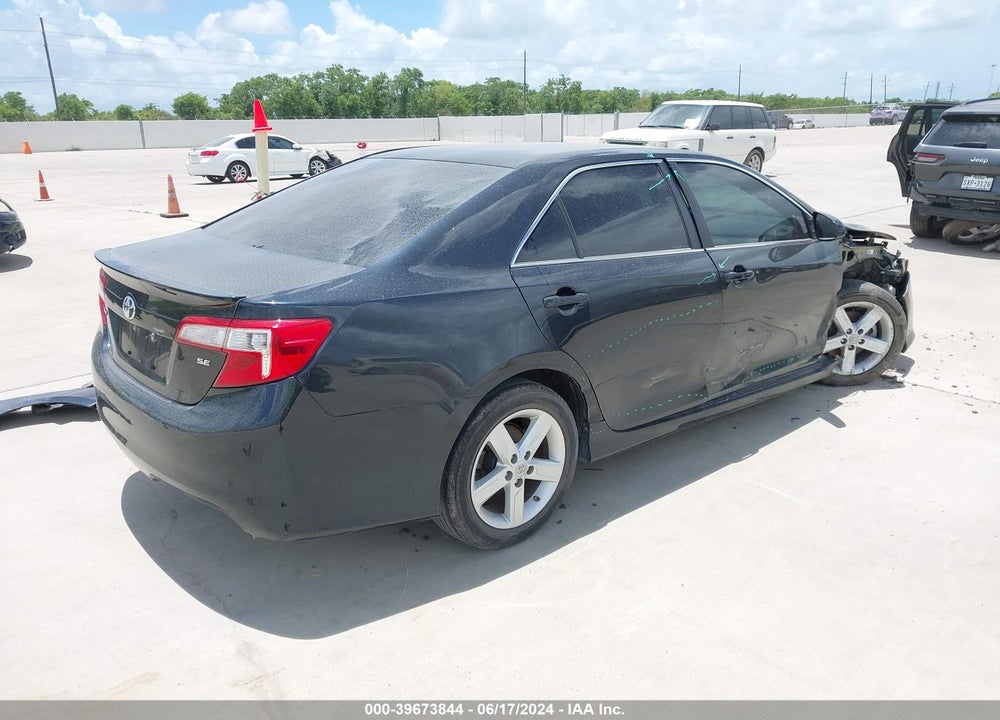 2012 TOYOTA CAMRY SE VIN: 4T1BF1FK6CU132825