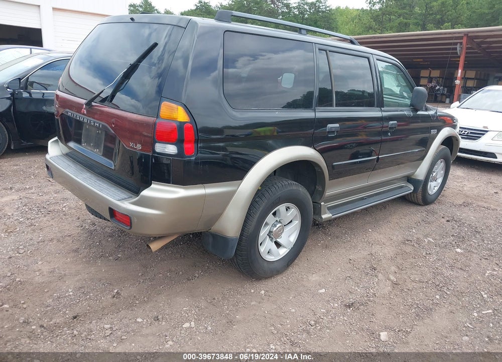 2001 MITSUBISHI MONTERO SPORT XLS VIN: JA4LS31H11P030270
