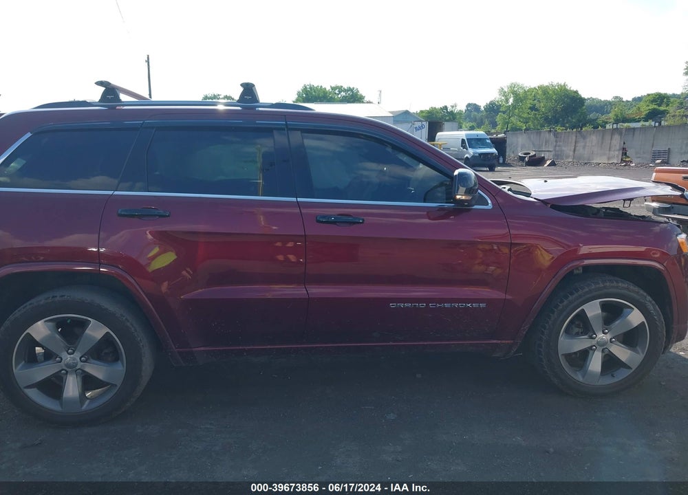 2016 JEEP GRAND CHEROKEE OVERLAND VIN: 1C4RJFCG7GC454481