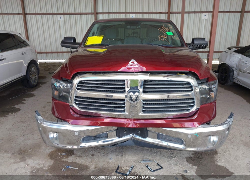 2019 RAM 1500 CLASSIC BIG HORN QUAD CAB 4X2 6'4 BOX VIN: 1C6RR6GTXKS516171