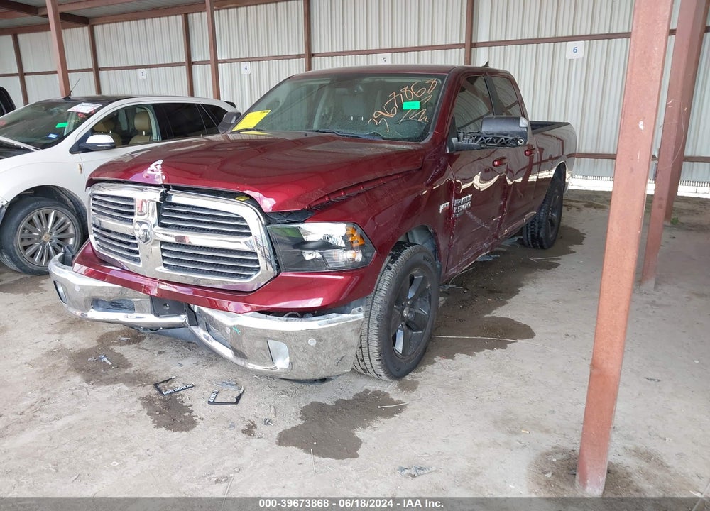 2019 RAM 1500 CLASSIC BIG HORN QUAD CAB 4X2 6'4 BOX VIN: 1C6RR6GTXKS516171