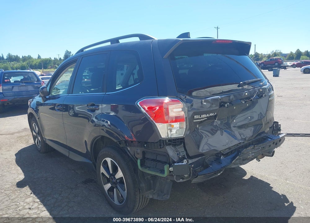 2018 SUBARU FORESTER 2.5I LIMITED VIN: JF2SJAJC5JH501569