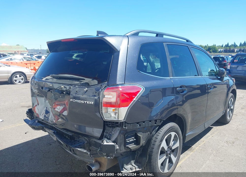 2018 SUBARU FORESTER 2.5I LIMITED VIN: JF2SJAJC5JH501569
