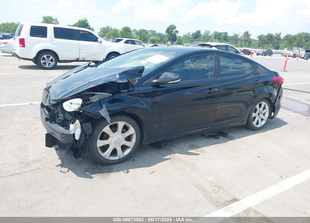 2011 HYUNDAI ELANTRA LIMITED (ULSAN PLANT) VIN: KMHDH4AE1BU087331