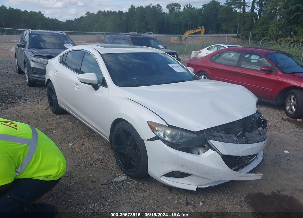 2014 MAZDA 6 I GRAND TOURING VIN: JM1GJ1W55E1107423