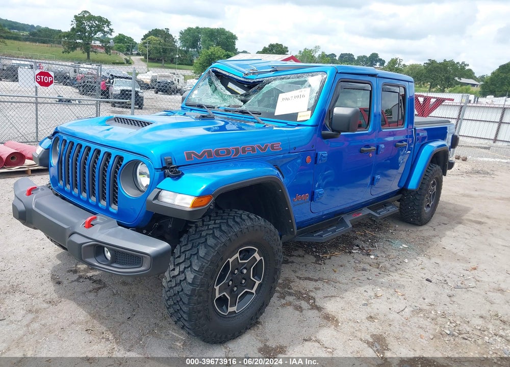 2021 JEEP GLADIATOR MOJAVE 4X4 VIN: 1C6JJTEG0ML592519