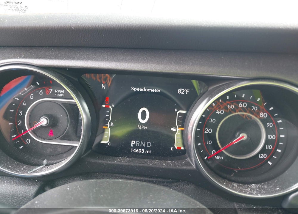 2021 JEEP GLADIATOR MOJAVE 4X4 VIN: 1C6JJTEG0ML592519