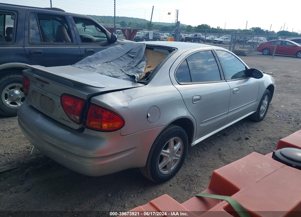 2004 OLDSMOBILE ALERO GL1 VIN: 1G3NL52FX4C125944