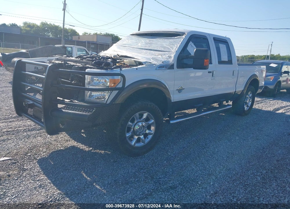 2016 FORD F-250 LARIAT VIN: 1FT7W2BT5GEB48609
