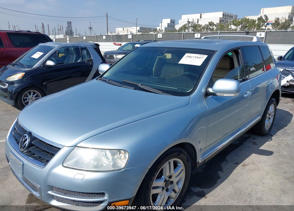 2004 VOLKSWAGEN TOUAREG V8 VIN: WVGCM77LX4D073896