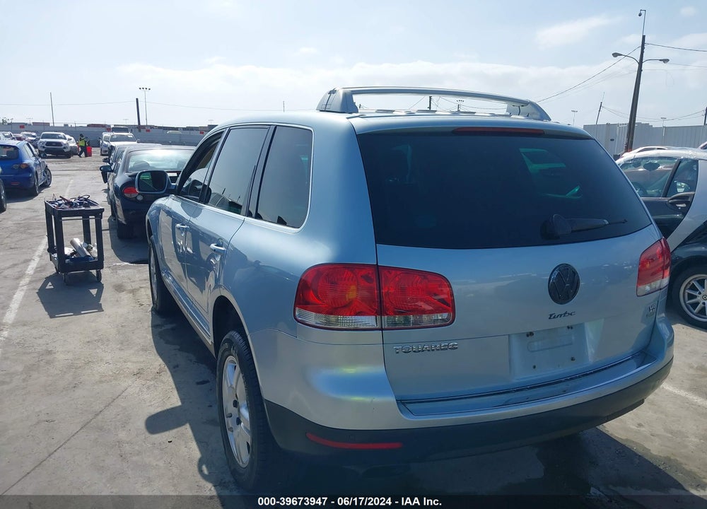 2004 VOLKSWAGEN TOUAREG V8 VIN: WVGCM77LX4D073896