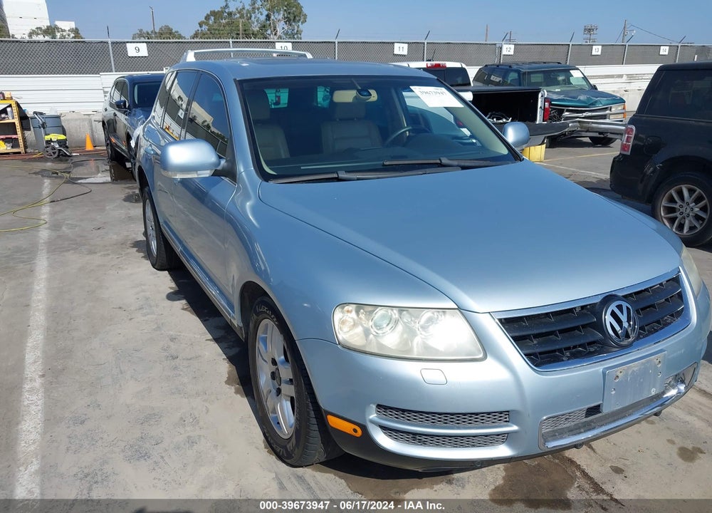 2004 VOLKSWAGEN TOUAREG V8 VIN: WVGCM77LX4D073896
