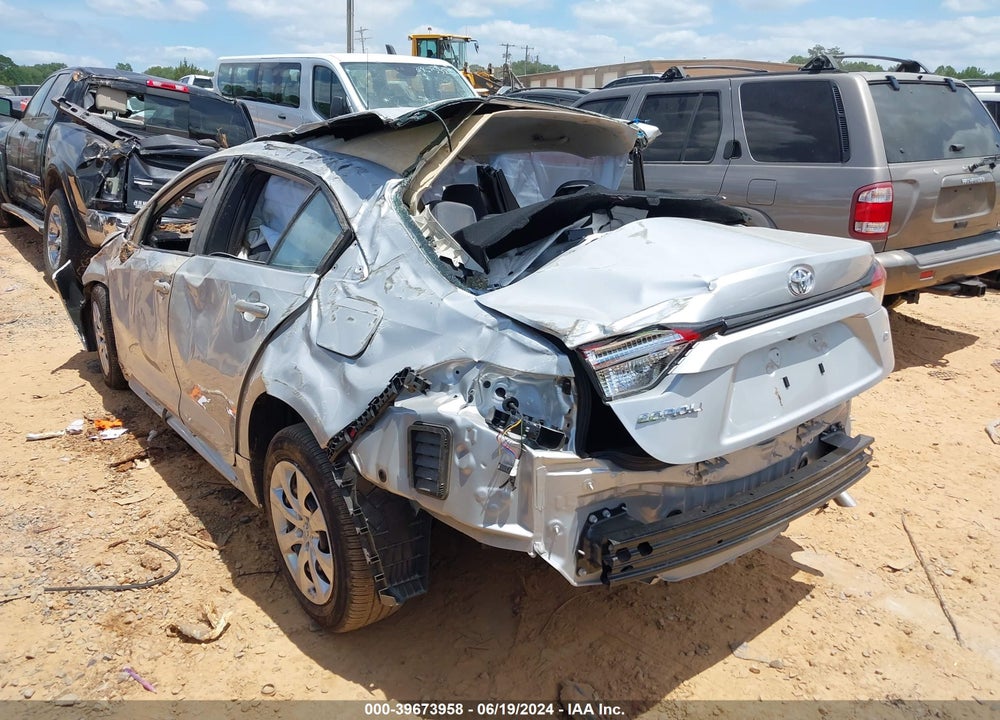 2024 TOYOTA COROLLA LE VIN: 5YFB4MDE4RP150657
