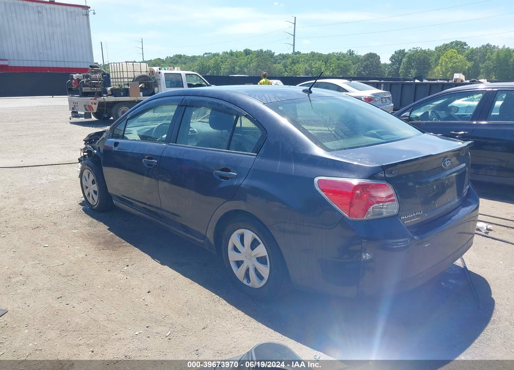 2015 SUBARU IMPREZA 2.0I VIN: JF1GJAA66FH016076