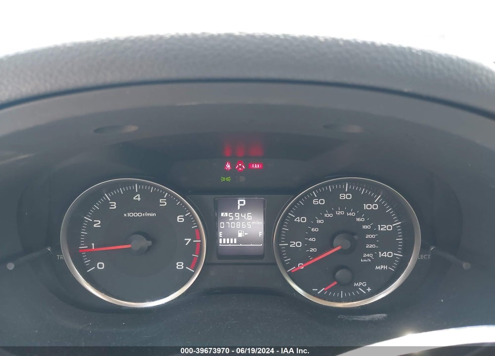 2015 SUBARU IMPREZA 2.0I VIN: JF1GJAA66FH016076