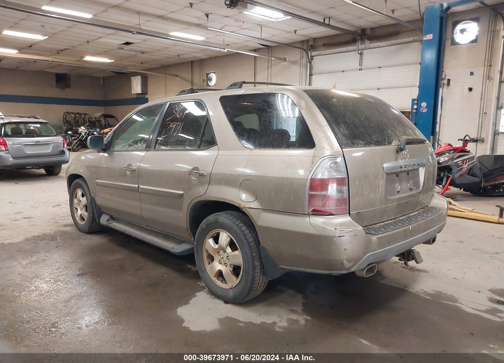 2006 ACURA MDX VIN: 2HNYD18286H510937