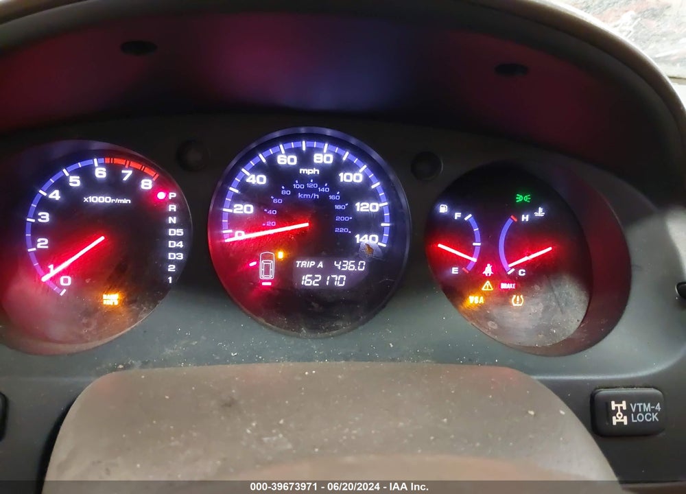 2006 ACURA MDX VIN: 2HNYD18286H510937