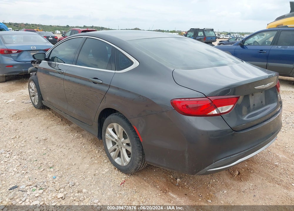 2016 CHRYSLER 200 LIMITED VIN: 1C3CCCAB9GN144783