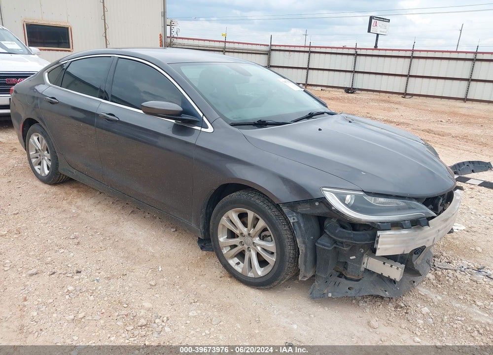 2016 CHRYSLER 200 LIMITED VIN: 1C3CCCAB9GN144783