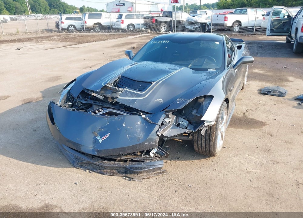 2014 CHEVROLET CORVETTE STINGRAY VIN: 1G1YD2D79E5120232