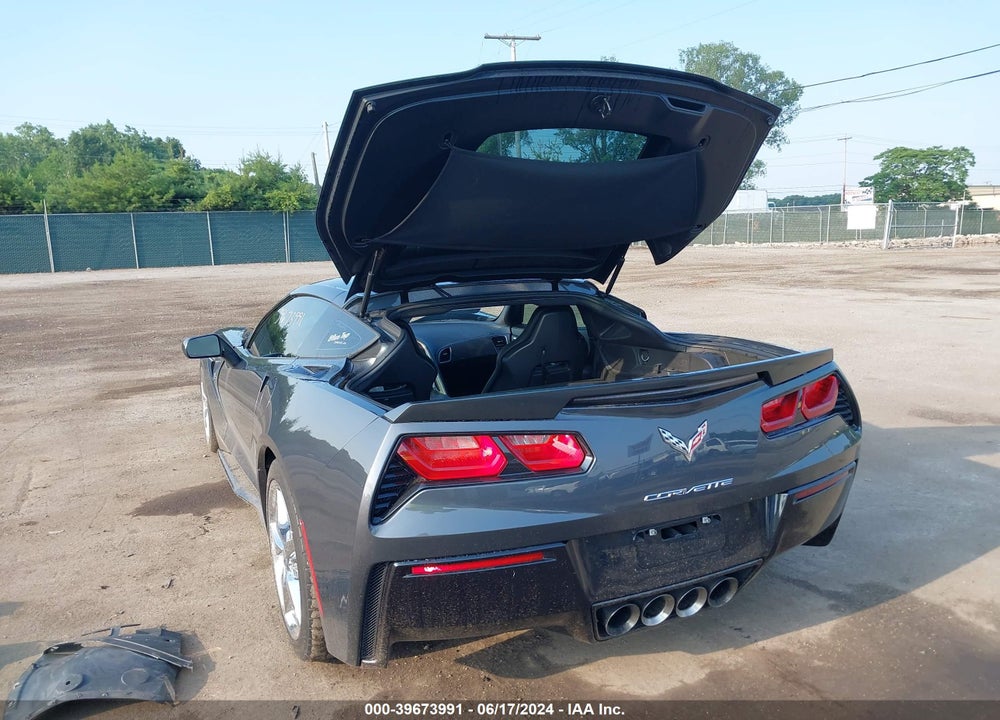 2014 CHEVROLET CORVETTE STINGRAY VIN: 1G1YD2D79E5120232