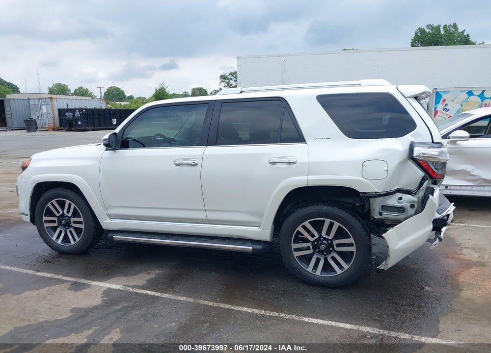 2016 TOYOTA 4RUNNER LIMITED VIN: JTEBU5JR2G5336099